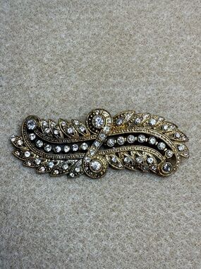 Vintage Art Deco Rhinestone Brooch